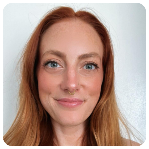 Megan Lefebvre is smiling.